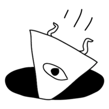 Friendly triangle sticker #5359051