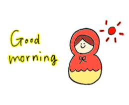 Matryoshka doll of mato sticker #5359798