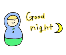 Matryoshka doll of mato sticker #5359799