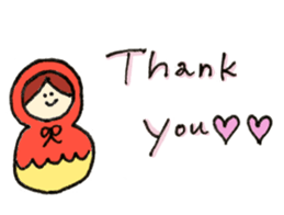 Matryoshka doll of mato sticker #5359805