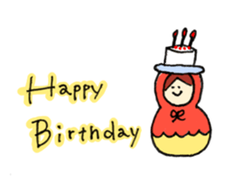 Matryoshka doll of mato sticker #5359806