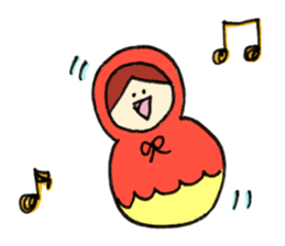 Matryoshka doll of mato sticker #5359810