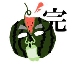 Vegetable Dude with his Awesome Homies sticker #5359895