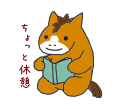 Oriental Zodiac Calendar [horse] sticker #5360901