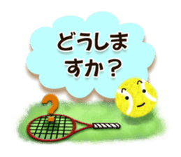 Tennis! sticker #5362574