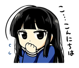 musashi and murayama started dating. sticker #5362996