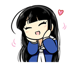 musashi and murayama started dating. sticker #5363015