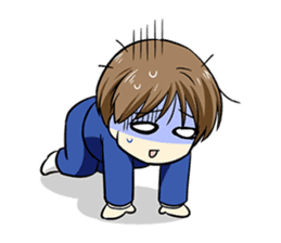 musashi and murayama started dating. sticker #5363023