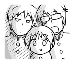 musashi and murayama started dating. sticker #5363024