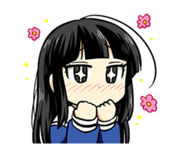 musashi and murayama started dating. sticker #5363026