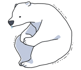 Polar bear??? sticker #5363201