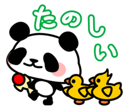 This panda gives a good answer sticker #5364051