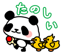 This panda gives a good answer sticker #5364051