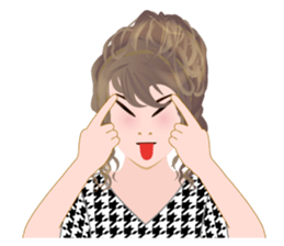 Life of gyaru 2(office worker version) sticker #5364557