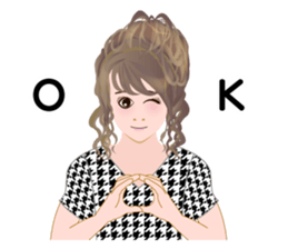 Life of gyaru 2(office worker version) sticker #5364572