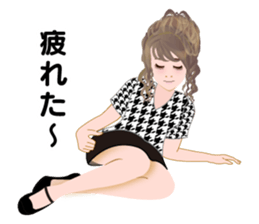 Life of gyaru 2(office worker version) sticker #5364580