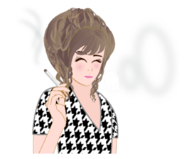 Life of gyaru 2(office worker version) sticker #5364581