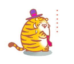 Tiger ball & Lion ball sticker #5364691