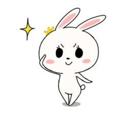 Lovely Rabbit Stickers sticker #5364997