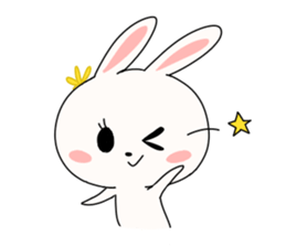Lovely Rabbit Stickers sticker #5364998