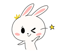 Lovely Rabbit Stickers sticker #5364998