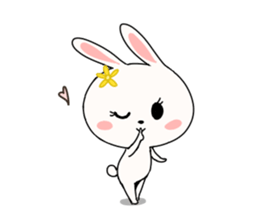 Lovely Rabbit Stickers sticker #5365000