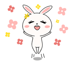 Lovely Rabbit Stickers sticker #5365004