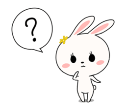 Lovely Rabbit Stickers sticker #5365006