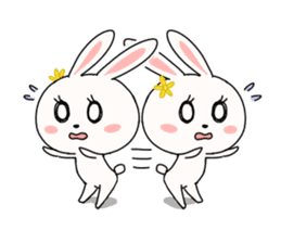 Lovely Rabbit Stickers sticker #5365013