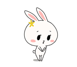 Lovely Rabbit Stickers sticker #5365021