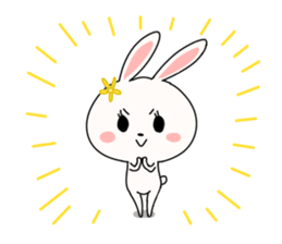 Lovely Rabbit Stickers sticker #5365025