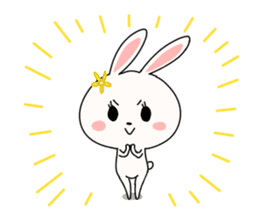 Lovely Rabbit Stickers sticker #5365025