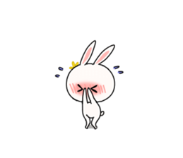 Lovely Rabbit Stickers sticker #5365027