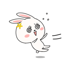 Lovely Rabbit Stickers sticker #5365028