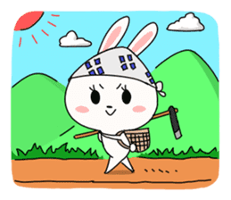 Lovely Rabbit Stickers sticker #5365030