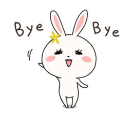 Lovely Rabbit Stickers sticker #5365035