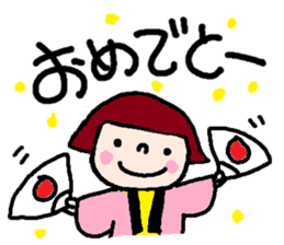 Japanese girl coto-chan vo.8 sticker #5365050