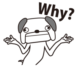 Amiability dog sticker #5365865