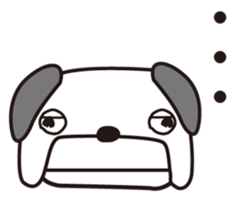 Amiability dog sticker #5365871