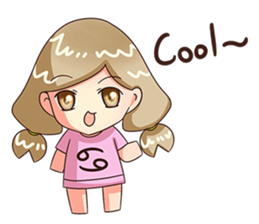 Kindergarten Of Constellation(Cancer) sticker #5366079