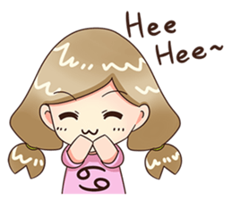 Kindergarten Of Constellation(Cancer) sticker #5366087