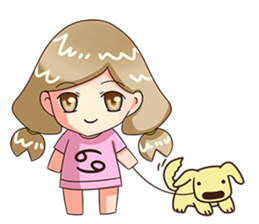 Kindergarten Of Constellation(Cancer) sticker #5366092