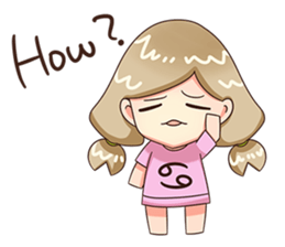 Kindergarten Of Constellation(Cancer) sticker #5366101