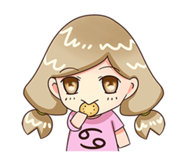 Kindergarten Of Constellation(Cancer) sticker #5366109