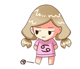 Kindergarten Of Constellation(Cancer) sticker #5366110