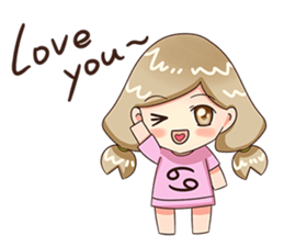 Kindergarten Of Constellation(Cancer) sticker #5366115