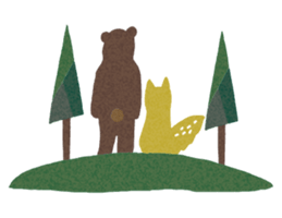 fox&bear sticker #5366355