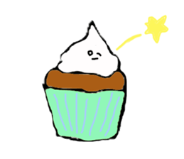 whipped cream sticker #5366806