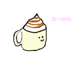 whipped cream sticker #5366825