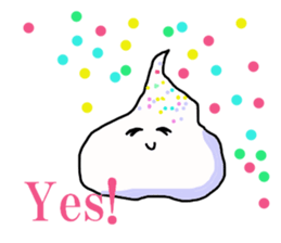 whipped cream sticker #5366826